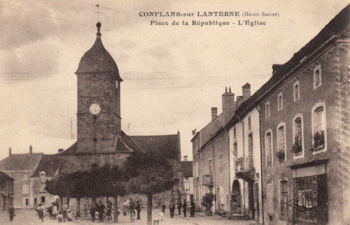 Conflans-sur-Lanterne vers 1900, C.L.B. éditeur